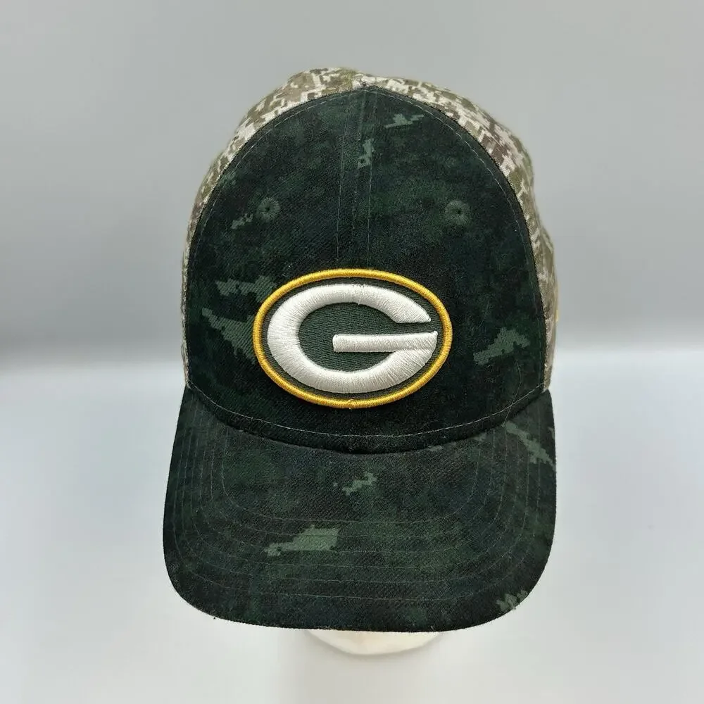 Green Bay Packers NFL Military Appreciation Baseball Hat Toddler-Child Green